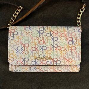 Calvin Klein Multicolor Logo Crossbody Bag